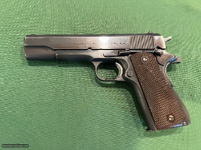 Colt 1911 MFG 1947 Super 38.
98% Condition