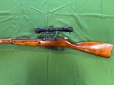 Mosin M91/30 w PU mount Modern Scope