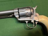 Colt SAA 7 1/2 Factory Nickel1882 45Colt & Letter - Image 3 of 11