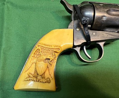 Colt SAA 4 3/4” 44/40 Ivory Grips Matching Numbers - Image 5 of 10