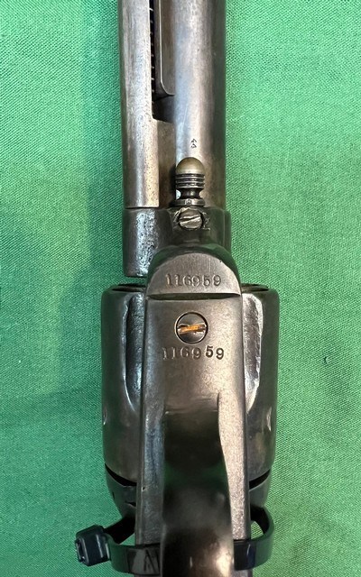 Colt SAA 4 3/4” 44/40 Ivory Grips Matching Numbers - Image 6 of 10