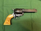 Colt SAA 4 3/4” 44/40 Ivory Grips Matching Numbers - Image 2 of 10