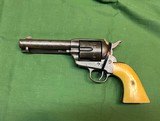 Colt SAA Frontier Six Shooter 44/40 4 3/4” Ivory Grips - Image 1 of 9