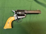 Colt SAA Frontier Six Shooter 44/40 4 3/4” Ivory Grips - Image 2 of 9