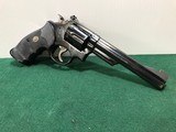 Smith & Wesson S&W Model 19-3 6" 357 magnum Mfg 1973 Recessed and Pinned Target hammer - 2 of 11