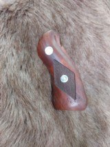 Ruger Original Speed Six walnut grips w/ruger medallion - 2 of 5
