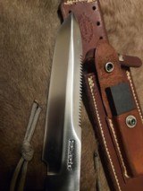 Randall vintage model 14 attack SS Sawtooth blade - 2 of 4