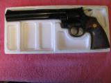 COLT PYTHON 38 SPECIAL TARGET 8 INCH BARREL IN BOX AS NEW - 1 of 10