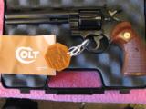 COLT PYTHON 357 ROYAL BLUE 6 INCH BARREL LIKE NEW WITH PAPER WORK - 1 of 7