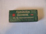 Remington 45-70 government 405 grain older green kleenbore box of 20 rounds - 1 of 2