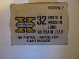 Winchester X 32 smith & wesson long ammo 50round box exc condition - 2 of 2