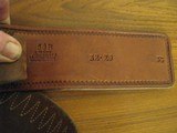 George Lawrence Fancy Double Holster Rig for Colt 71/2 inch Bisley - 5 of 5