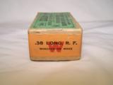 antique Winchester 38 Long Rimfire Ammo Box - 50 Rounds - 3 of 8