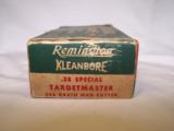 vintage Remington .38 Special Targetmaster Ammo Box - 50 Rounds - 5 of 8