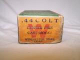 vintage Winchester .44 Colt Center Fire ammo - 50 Rounds - 2 of 8