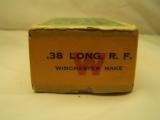 collectible UNOPENED Winchester 38 Long Rimfire Ammo Box - 50 Rounds - 3 of 7
