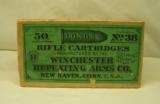 collectible UNOPENED Winchester 38 Long Rimfire Ammo Box - 50 Rounds - 1 of 7
