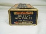 collectible Winchester 38 New Police Ammo Box - 50 Rounds
- 5 of 6