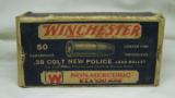 collectible Winchester 38 New Police Ammo Box - 50 Rounds
- 4 of 6