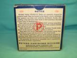 Collectible PETERS High Velocity 16 Ga. ammo FULL - 2 of 7