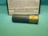 Collectible PETERS High Velocity 16 Ga. ammo FULL - 6 of 7