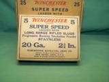 collectible WINCHESTER Super Speed 20ga. Shotgun Ammo - 7 of 9