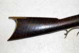 RICKETS / LEMAN Percussion Rifle .36 caliber - HEAVY - Double Triggers - 10 of 14
