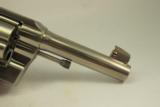 Colt OFFICERS MODEL Target Revolver ~ 4" ~ NICKEL FINISH - 7 of 15