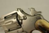 Colt OFFICERS MODEL Target Revolver ~ 4" ~ NICKEL FINISH - 10 of 15
