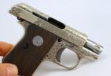 Colt Automatic 1908 Pistol ~ .25acp ~ ENGRAVED BY JOHN ADAMS, Jr. - 8 of 12