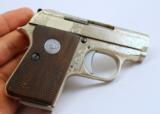 Colt Automatic 1908 Pistol ~ .25acp ~ ENGRAVED BY JOHN ADAMS, Jr. - 3 of 12