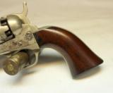 Colt Model 1849 Pocket Revolver FACTORY NICKEL FINISH ~ .31 Caliber - 3 of 15