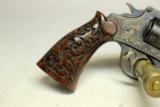 Iver Johnson Safety Hammer Revolver FACTORY ENGRAVED Exhbition Gun- 6 of 15