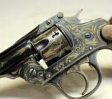 Iver Johnson Safety Hammer Revolver FACTORY ENGRAVED Exhbition Gun- 15 of 15