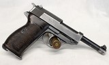 rare Walther P38 semi-automatic NAZI MARKED pistol "byf 42" "Eagle/135" - 3 of 15