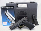 SIG SAUER P220 Semi-automatic Pistol .45ACP BOX & MANUAL W. Germany 1995 Mfg. - 1 of 15
