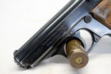 Walther PPK semi-automatic pistol 7.65mm Crown/N Commercial 6-Digit SN (No Prefix) - 4 of 15