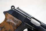 Walther PPK semi-automatic pistol 7.65mm Crown/N Commercial 6-Digit SN (No Prefix) - 6 of 15