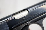 Walther PPK semi-automatic pistol 7.65mm Crown/N Commercial 6-Digit SN (No Prefix) - 15 of 15