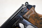 Walther PPK semi-automatic pistol 7.65mm Crown/N Commercial 6-Digit SN (No Prefix) - 3 of 15