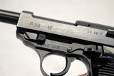 Walther P-38 byf 43 semi-automatic pistol 9mm MATCHING #s PROVENANCE 358th Infantry - 6 of 15