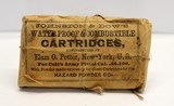 ORIGINAL, UNOPENED PACKAGE OF JOHNSTON & DOWE PISTOL CARTRIDGES FOR COLT REVOLVERS Ammo - 2 of 7