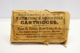 ORIGINAL, UNOPENED PACKAGE OF JOHNSTON & DOWE PISTOL CARTRIDGES FOR COLT REVOLVERS Ammo - 1 of 7