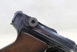 LUGER P08 semi-automatic pistol MATCHING NUMBERS Nazi Marked BYF 41 - 8 of 15
