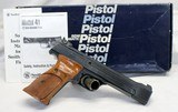 1980's Smith & Wesson MODEL 41 Semi-automatic Pistol .22lr BOX & PAPERS 99% - 1 of 15