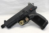 FN FNX TACTICAL Semi-automatic Pistol ~ .45ACP ~ THREADED BARREL ~ Mass Compliant! - 2 of 15