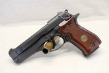 Beretta MODEL 86 CHEETAH semi-automatic pistol .380acp BOX & Extra Magazine 9mm Short - 2 of 15