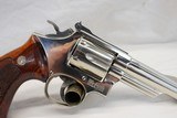 Smith & Wesson MODEL 19-5 Nickel Revolver ~ .357 Magnum ~ 4.25" barrel - 8 of 15