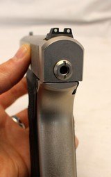 RARE Heckler & Koch P7M10 Semi-automatic Pistol NICKEL FINISH w/ (2) Magazines - 11 of 15