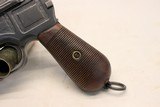 WWII era MAUSER C96 Broomhandle Pistol 7.65x35mm MATCHING #s - 3 of 15